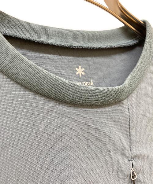 Snow peak（スノーピーク）Snow peak (スノーピーク) WIND AND SEA (ウィンダンシー) Breathable Quick Dry T-Shirt チャコールグレー サイズ:SIZE Lの古着・服飾アイテム