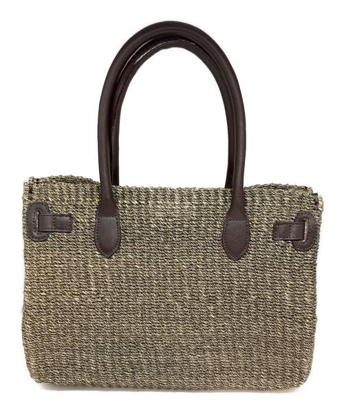 COTTO（コトゥー）COTTO (コトゥー) ABACA ハンドバッグ ブラウンの古着・服飾アイテム
