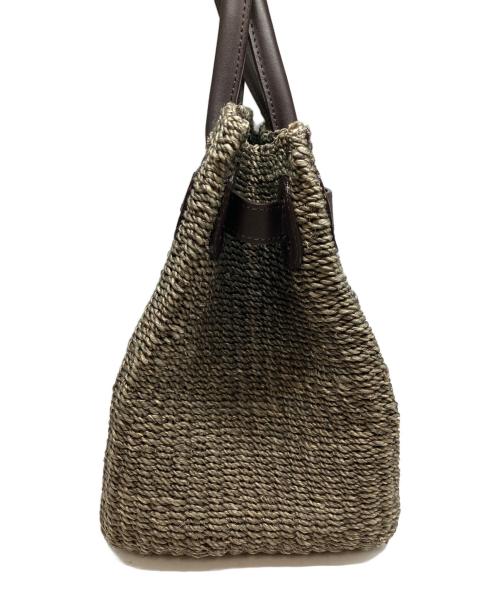 COTTO（コトゥー）COTTO (コトゥー) ABACA ハンドバッグ ブラウンの古着・服飾アイテム