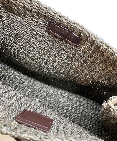 COTTO（コトゥー）COTTO (コトゥー) ABACA ハンドバッグ ブラウンの古着・服飾アイテム
