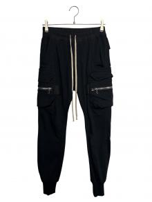RICK OWENS（リックオウエンス）の古着「MASTODON CARGO PANTS」｜ブラック