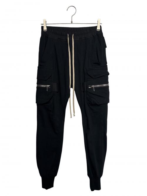RICK OWENS（リックオウエンス）RICK OWENS (リックオウエンス) MASTODON CARGO PANTS ブラック サイズ:46の古着・服飾アイテム