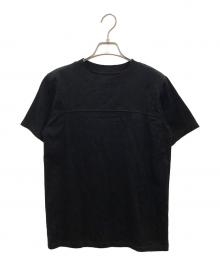 BORDERS at BALCONY（ボーダーズアットバルコニー）の古着「BACK FRILL TEE」｜ブラック