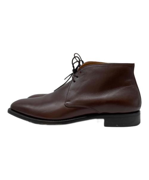 SCOTCH GRAIN（スコッチグレイン）SCOTCH GRAIN (スコッチグレイン) チャッカーブーツ ブラウン サイズ:SIZE 25 1/2の古着・服飾アイテム