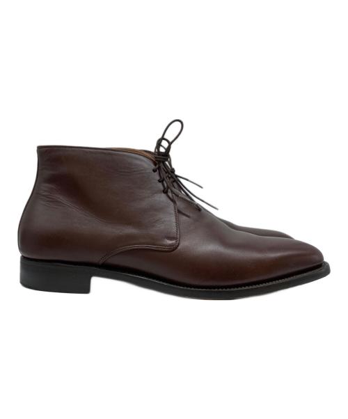 SCOTCH GRAIN（スコッチグレイン）SCOTCH GRAIN (スコッチグレイン) チャッカーブーツ ブラウン サイズ:SIZE 25 1/2の古着・服飾アイテム