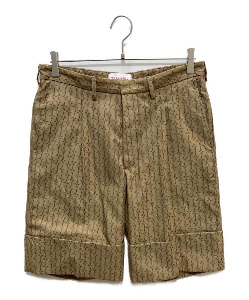 Thames（テムズ）THAMES (テムズ) ショーツ ベージュ サイズ:30の古着・服飾アイテム