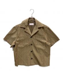 Thames（テムズ）の古着「半袖シャツ」｜ベージュ