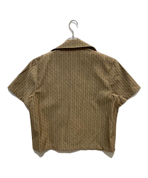 Thames（テムズ）THAMES (テムズ) 半袖シャツ ベージュ サイズ:Ⅼの古着・服飾アイテム