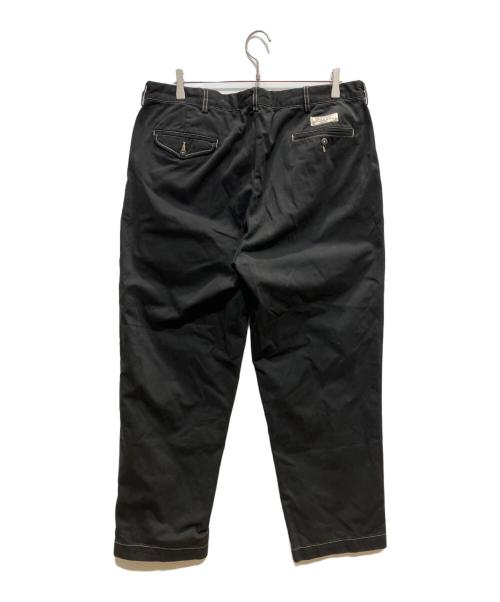 POLO RALPH LAUREN（ポロ・ラルフローレン）POLO RALPH LAUREN (ポロ・ラルフローレン) ツータックチノパン ブラック サイズ:SIZE38/32の古着・服飾アイテム