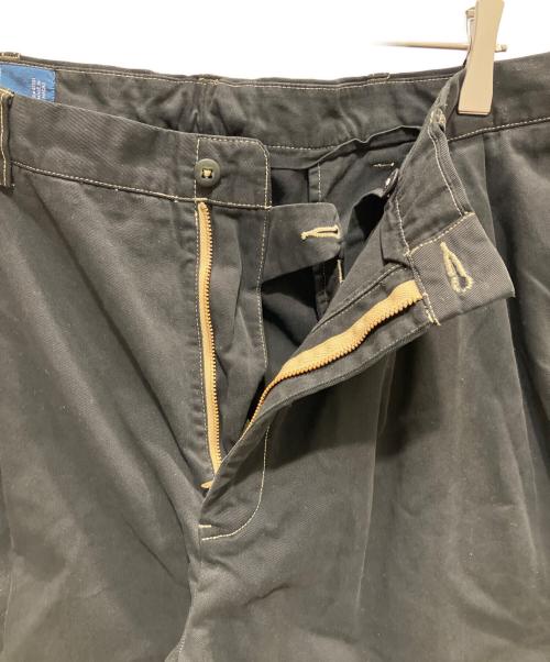 POLO RALPH LAUREN（ポロ・ラルフローレン）POLO RALPH LAUREN (ポロ・ラルフローレン) ツータックチノパン ブラック サイズ:SIZE38/32の古着・服飾アイテム