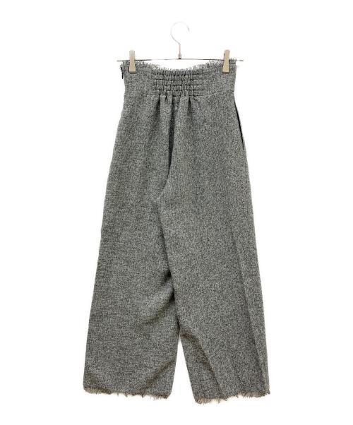 HER LIP TO（ハーリップトゥ）HER LIP TO (ハーリップトゥ) Tweed Fringed Summer Set グレー サイズ:Sの古着・服飾アイテム