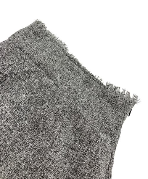 HER LIP TO（ハーリップトゥ）HER LIP TO (ハーリップトゥ) Tweed Fringed Summer Set グレー サイズ:Sの古着・服飾アイテム
