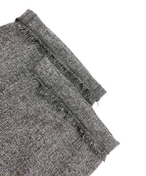 HER LIP TO（ハーリップトゥ）HER LIP TO (ハーリップトゥ) Tweed Fringed Summer Set グレー サイズ:Sの古着・服飾アイテム