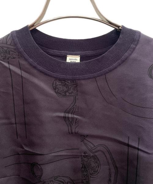 HERMES（エルメス）HERMES (エルメス) ツイルレーヌ EN DESORDRE FINESSE アン・デゾルドル・フィネス/4H2825DL パープル サイズ:34の古着・服飾アイテム