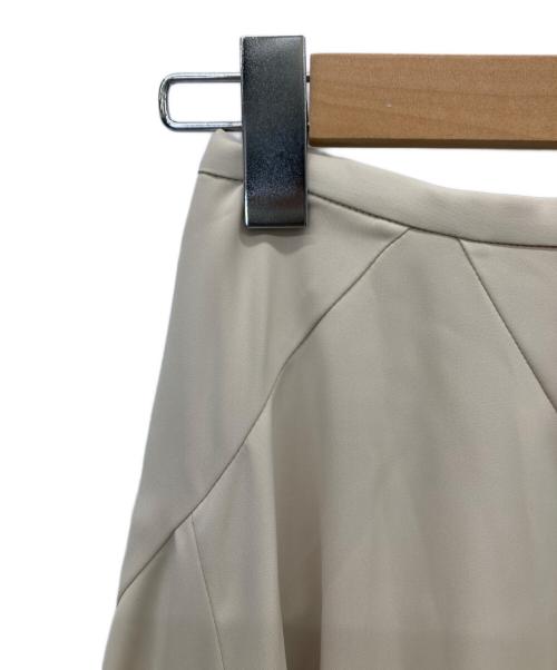 HER LIP TO（ハーリップトゥ）Her lip to (ハーリップトゥ) Asymmetric-Hem Long Skirt ベージュ サイズ:Sの古着・服飾アイテム