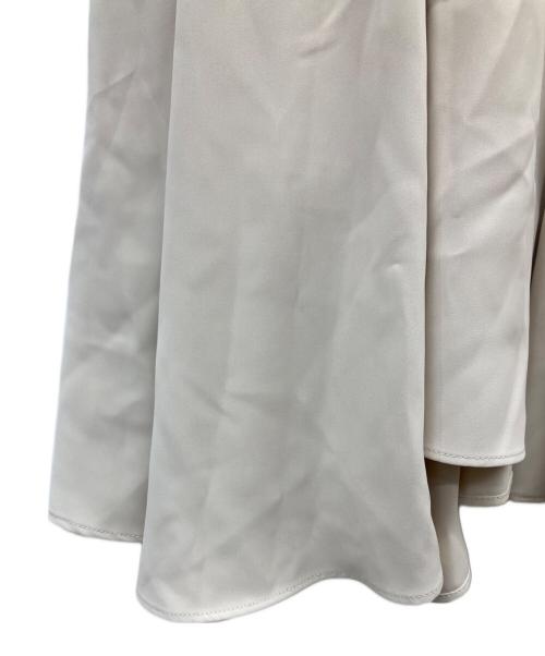 HER LIP TO（ハーリップトゥ）Her lip to (ハーリップトゥ) Asymmetric-Hem Long Skirt ベージュ サイズ:Sの古着・服飾アイテム