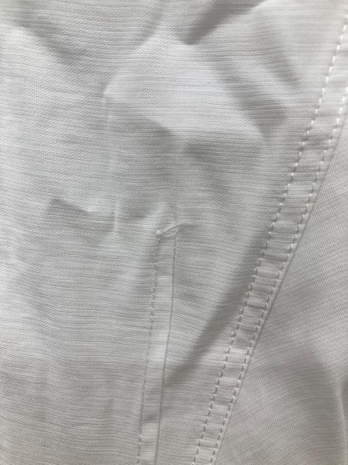 L'AUBE BLANC（ローブ ブラン）L'AUBE BLANC (ローブ ブラン) Panel Flare Shirt Dress ホワイト サイズ:Mの古着・服飾アイテム