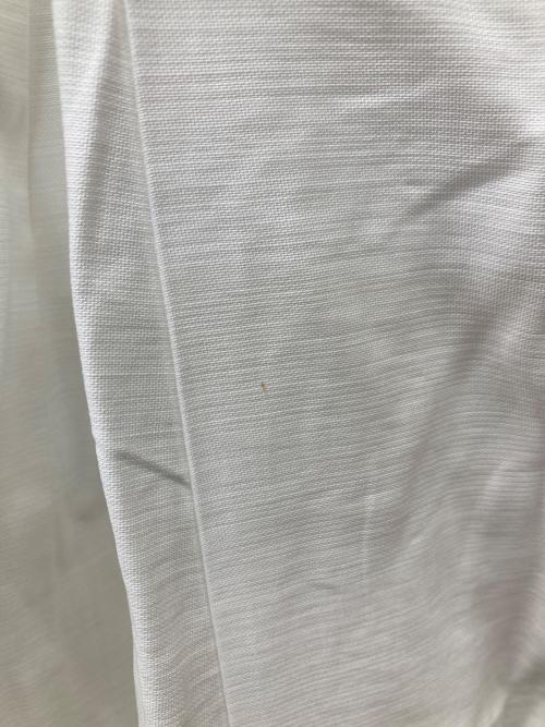 L'AUBE BLANC（ローブ ブラン）L'AUBE BLANC (ローブ ブラン) Panel Flare Shirt Dress ホワイト サイズ:Mの古着・服飾アイテム