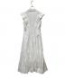 L'AUBE BLANC (ローブ ブラン) Panel Flare Shirt Dress ホワイト サイズ:M：8000円