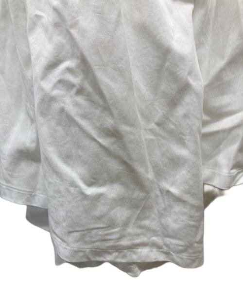 La lune（ラリューン）La lune (ラリューン) ノースリーブトレンチイレヘムワンピース ホワイト サイズ:FREEの古着・服飾アイテム