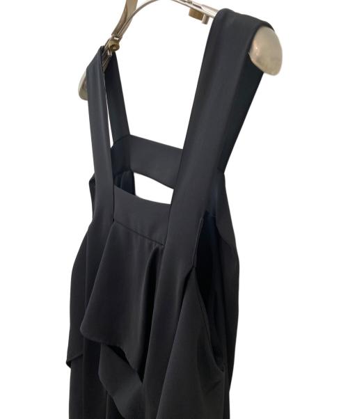 ENFOLD（エンフォルド）ENFOLD (エンフォルド) FLARE SLIT JUMPER-SKIRT ブラック サイズ:38の古着・服飾アイテム