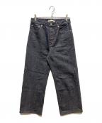 UNITED ARROWSユナイテッドアローズ）の古着「SUVIN DENIM BAGGIE PANTS」｜インディゴ