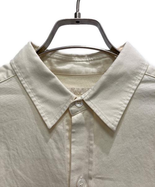 Plage（プラージュ）Plage (プラージュ) Light OX Poncho シャツ クリーム サイズ:FREEの古着・服飾アイテム