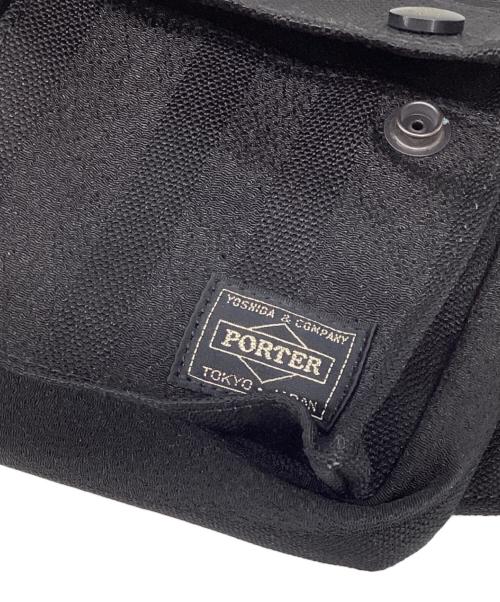 PORTER（ポーター）PORTER (ポーター) WAIST BAG ブラックの古着・服飾アイテム