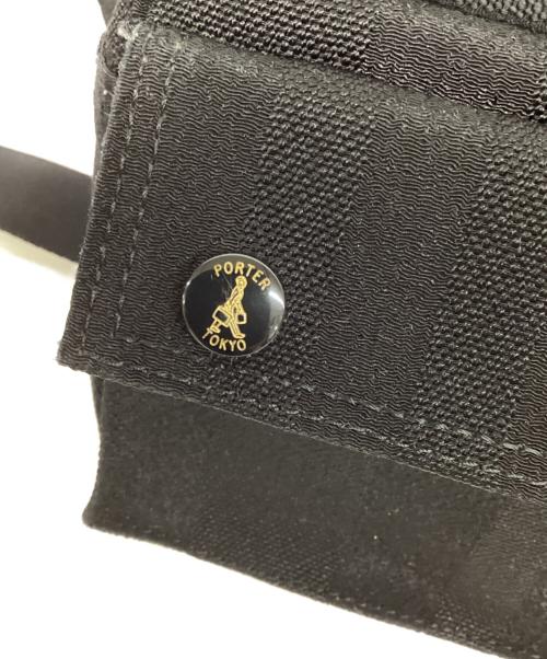 PORTER（ポーター）PORTER (ポーター) WAIST BAG ブラックの古着・服飾アイテム