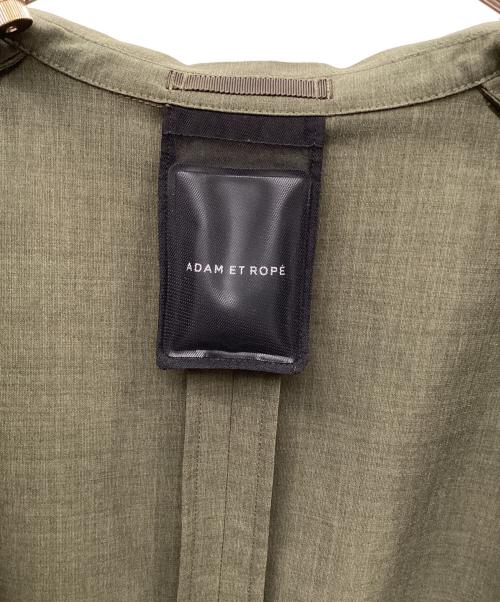 Adam et Rope（アダム エ ロペ）Adam et Rope (アダム エ ロペ) テーラードジャケット×イージースラックス セットアップ カーキ サイズ:Mの古着・服飾アイテム
