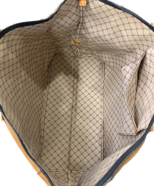Gold Pfeil（ゴールドファイル）GOLD PFEIL (ゴールドファイル) ボストンバッグ ベージュの古着・服飾アイテム