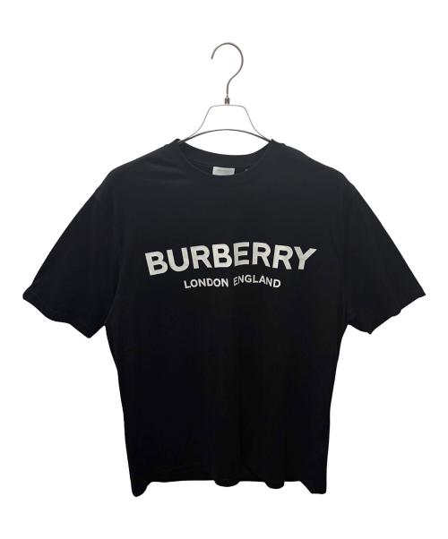 BURBERRY LONDON（バーバリーロンドン）BURBERRY LONDON (バーバリーロンドン) フロントロゴTシャツ ブラック サイズ:Mの古着・服飾アイテム