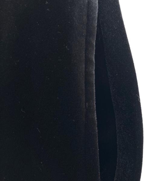 foufou（フーフー）foufou (フーフー) ノースリーブベロアワンピース ブラック サイズ:1の古着・服飾アイテム