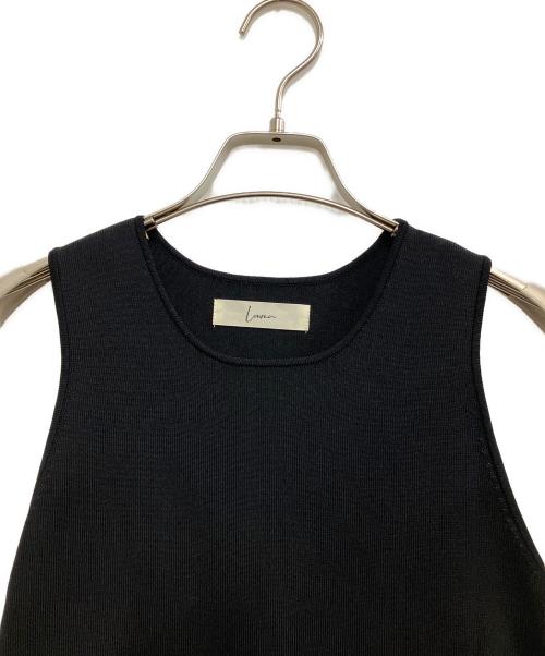 Louren（ローレン）Louren (ローレン) docking cocoon dress ブラック サイズ:Lの古着・服飾アイテム