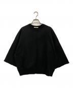 Plageプラージュ）の古着「Cut Off Sweat Tシャツ」｜ブラック