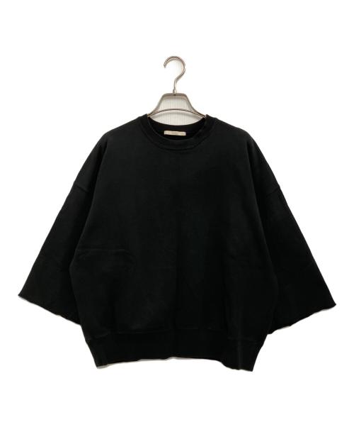 Plage（プラージュ）Plage (プラージュ) Cut Off Sweat Tシャツ ブラック サイズ:Freeの古着・服飾アイテム
