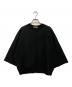 Plage（プラージュ）の古着「Cut Off Sweat Tシャツ」｜ブラック