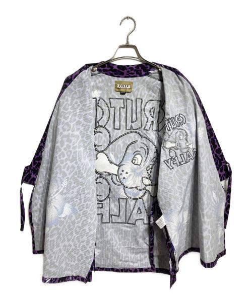 GALFY（ガルフィー）GALFY (ガルフィー) レオパード柄甚平 / Leopard-print Jinbei パープル サイズ:Lの古着・服飾アイテム