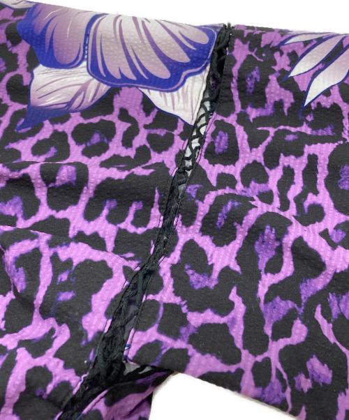 GALFY（ガルフィー）GALFY (ガルフィー) レオパード柄甚平 / Leopard-print Jinbei パープル サイズ:Lの古着・服飾アイテム
