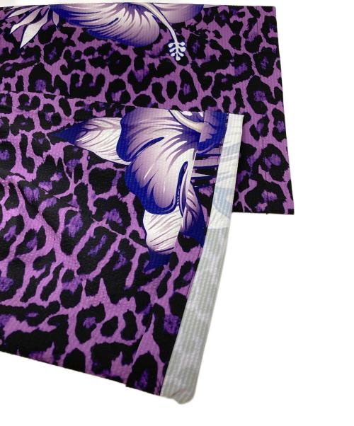 GALFY（ガルフィー）GALFY (ガルフィー) レオパード柄甚平 / Leopard-print Jinbei パープル サイズ:Lの古着・服飾アイテム