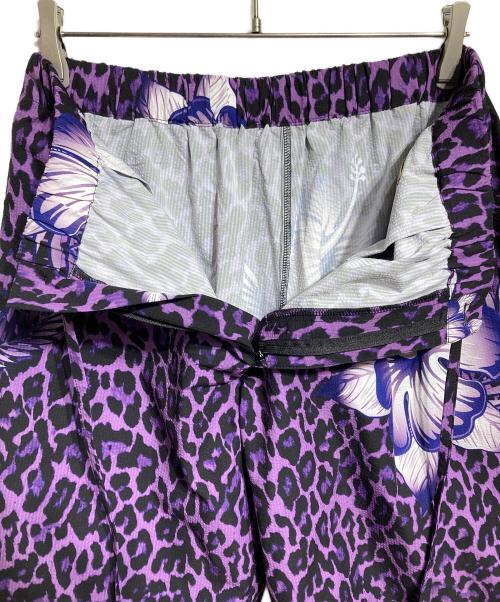 GALFY（ガルフィー）GALFY (ガルフィー) レオパード柄甚平 / Leopard-print Jinbei パープル サイズ:Lの古着・服飾アイテム