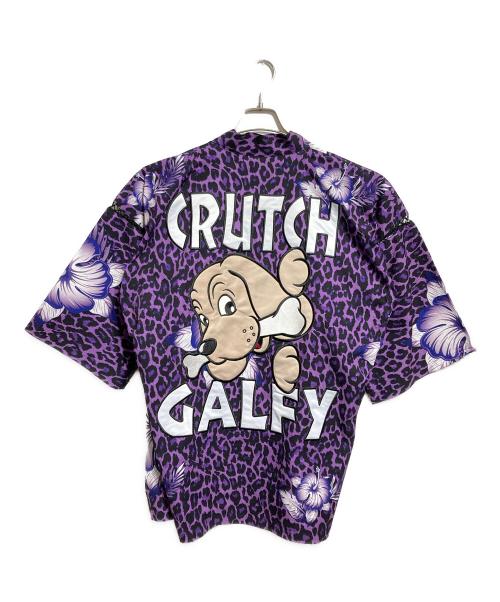 GALFY（ガルフィー）GALFY (ガルフィー) レオパード柄甚平 / Leopard-print Jinbei パープル サイズ:Lの古着・服飾アイテム
