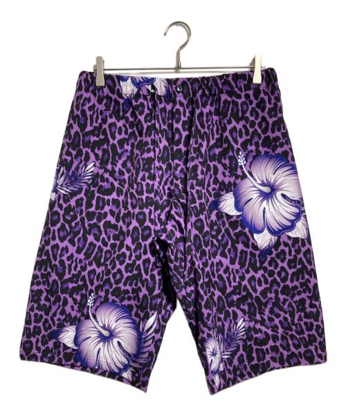GALFY（ガルフィー）GALFY (ガルフィー) レオパード柄甚平 / Leopard-print Jinbei パープル サイズ:Lの古着・服飾アイテム