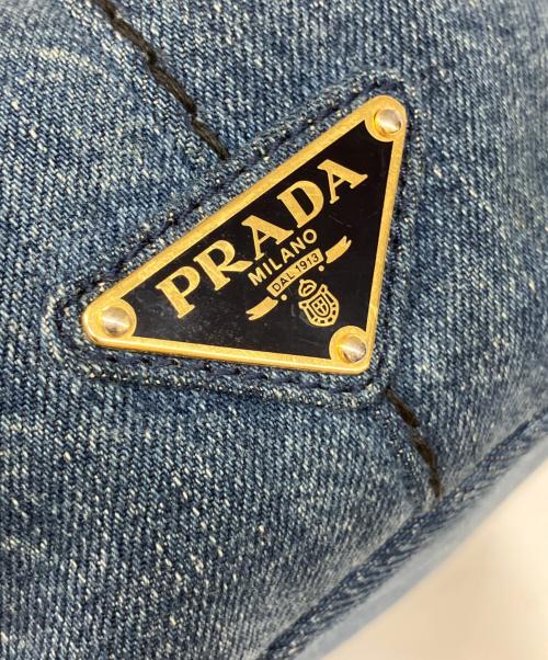 PRADA（プラダ）PRADA (プラダ) トートバッグ インディゴの古着・服飾アイテム