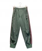 Needles×BEAMS BOYニードルズ×ビームスボーイ）の古着「Rib Track Pants」｜グリーン