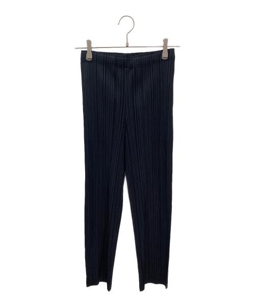 PLEATS PLEASE（プリーツプリーズ）PLEATS PLEASE (プリーツプリーズ) THICKER BOTTOMS ブラック サイズ:2の古着・服飾アイテム