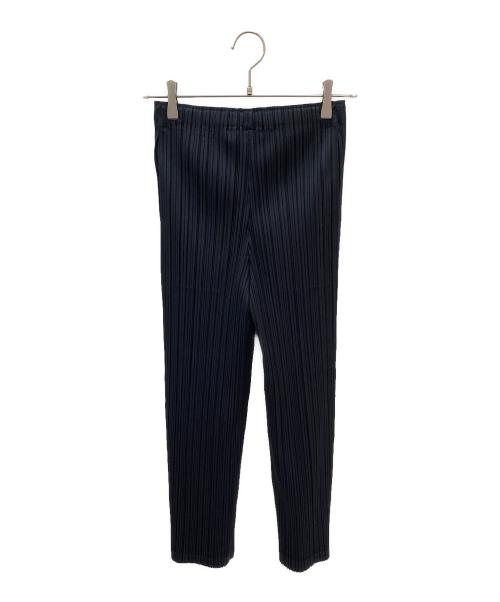 PLEATS PLEASE（プリーツプリーズ）PLEATS PLEASE (プリーツプリーズ) THICKER BOTTOMS ブラック サイズ:2の古着・服飾アイテム