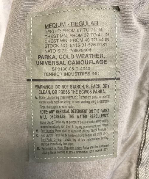 VINTAGE MILITARY（ヴィンテージ ミリタリー）VINTAGE MILITARY (ヴィンテージ ミリタリー) UNIVERSAL CAMO GORE-TEX PARKA カーキ サイズ:Mの古着・服飾アイテム