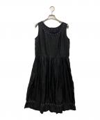COMME des GARCONS COMME des GARCONS×Jupe by Jackieコムデギャルソン コムデギャルソン×ジュップバイジャッキー）の古着「ノースリーブワンピース」｜ブラック
