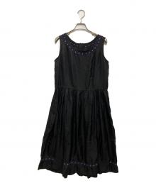 COMME des GARCONS COMME des GARCONS×Jupe by Jackie（コムデギャルソン コムデギャルソン×ジュップバイジャッキー）の古着「ノースリーブワンピース」｜ブラック
